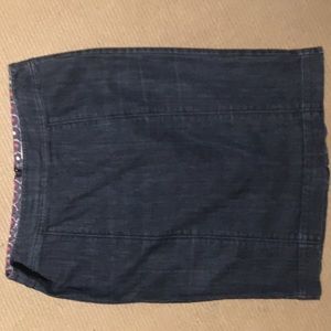 Boden Denim Dark Wash Skirt Size US 12L